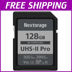 Lightweight 128GB SDXC Memory Card - 299MB/s Write for Unmatched Performance - Picture 1 of 12