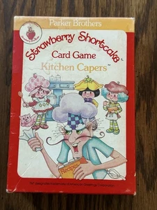 DE COLECCIÓN 1983 FRESA PASTEL COCINA ALCAPARRAS RECETA JUEGO DE CARTAS RARO! Difícil de encontrar! - Imagen 1 de 5