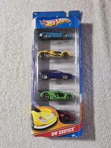 2018 HOT WHEELS HW EXOTICS 5 PACK - Picture 1 of 2