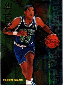 Jerome Allen #350 - RC - 1995-96 Fleer European - Minnesota Timberwolves - Picture 1 of 2