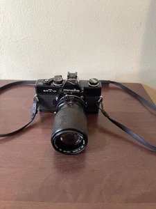 Minolta SRT 101 Black Body 35-105mm 3.2-4 Lens Read Descrip - Picture 1 of 7
