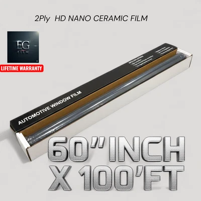 EG FILM:型号 N-SOC 窗膜:高级隐私和太阳能控制器,Vlt5% 60X100 英尺 — 第 1/4 张图片