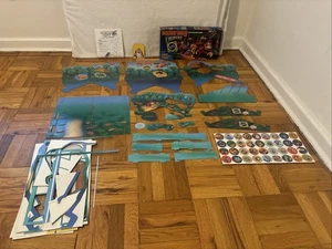 1995 Vintage Nintendo Donkey Kong Country Pog Pitchin Spiel 100% Komplett GELOCHT - Bild 1 von 24