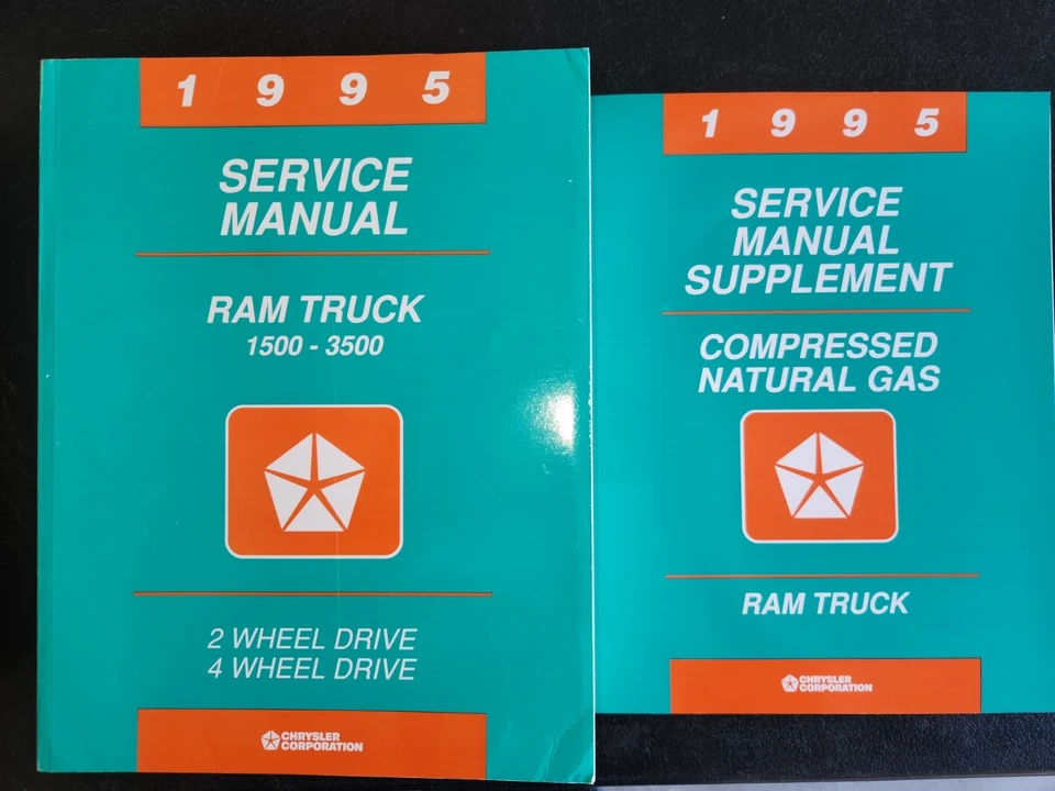 1995 Dodge Ram пикап сервис руководство оригинальный 1500 2500 3500 + дополнение - Изображение 1 из 1