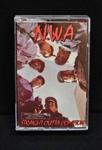 NWA Straight Outta Compton RUTHLESS Cassette Tape 1988 Gangsta Rap ICECUBE - Picture 1 of 17