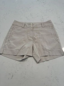 Nikegolf Nike Women's Dri-Fit Tech Sporty Golf Shorts Light Tan Size 4 Inseam 5” - Picture 1 of 8