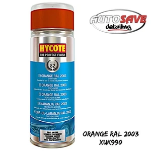 Hycote - Orange Ral 2003 400ml Durable & Fast Drying Acrylic Spray Paint - Picture 1 of 1