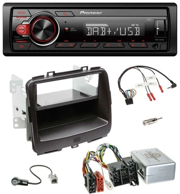 Pioneer MP3 1DIN DAB USB Lenkrad Autoradio für Kia Carens IV RP 2013-2019 Aktiv - Bild 1 von 4