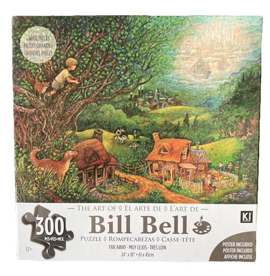 The Art of Bill Bell 300 Piece Puzzle and Poster NEW - Image 1 of 4
