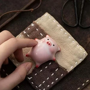 2025 Keramik Spuckblasenschwein UK H0U3 - Bild 1 von 12