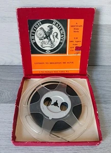 British Railways London To Brighton 500 M.P.H 8mm Reel Mountain Home Movie - Picture 1 of 14
