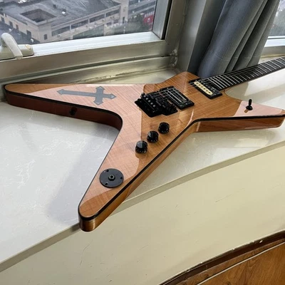 US Warehouse  Dimebag Washburn Electric Guitar Rosewood Fingerboard 2H Pickups - Image 1 of 4