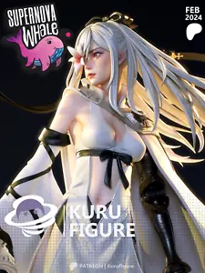 Zero - Drakengard - Fully Painted Option - 14k Abs like Resin - Picture 1 of 13