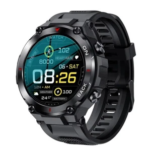 Montre ANDA intelligente GPS militaire K37 pour homme IP68 écran HD 360x360 - Photo 1/6