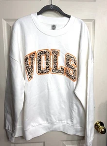 NWT Tennessee Volunteers Size M Fanatics Gameday Couture Oversized Sweatshirt - Picture 1 of 7