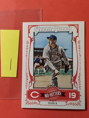 2013 Topps Gypsy Queen No Hitters #BF Bob Feller, cd1 - Image 1 of 2