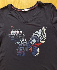 T-Shirt Cecil M blau Spread Love - Bild 1 von 6
