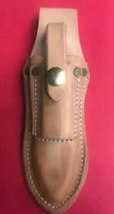 Smaller USA Leather Pliers Pouch hat holds 4 - 5 in Pliers and 4 in Adjustable - Picture 1 of 5