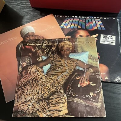 Marcia Hines Record Bundle - ML703, ZL209, ML702 - Marcia Shines, Live Across Oz - Image 1 of 4