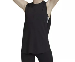 Women’s Adidas Karlie Kloss Loose Tank Top Black GK6258 Size Medium NEW - Picture 1 of 6