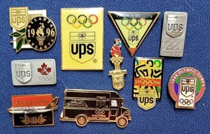 LOT OF 10 1996 ATLANTA UPS OLYMPIC PINS - Picture 1 of 11
