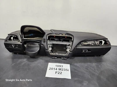 ✅ 14-17 OEM BMW F22 F23 M2 228 M235 Tablero de instrumentos Cubierta Panel de ajuste NEGRO* Foto 1 de 4