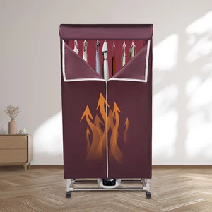 Portable Travel Mini Dryer Machine Apartments Electric Clothes Dryer 1200 1500W - Picture 1 of 12