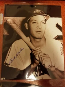 Bobby Bob Avila Signed Image Cleveland Indians 8x10 Photo d04 Beto Red Sox - Picture 1 of 2