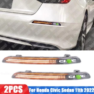 For Honda Civic Sedan 2022-2023 LED Rear Fog Light Tail Bumper Light Sets - Bild 1 von 5
