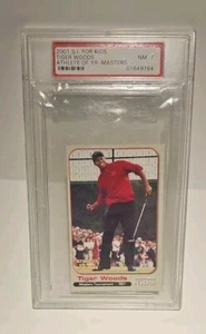 S.I. 2001 Kids SI for Kids Tiger Woods Atleta del año PSA 7 COMO NUEVO - Imagen 1 de 4