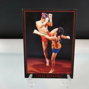 Postal vintage de boxeo tailandés de Tailandia  - Imagen 1 de 6
