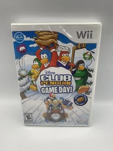 Disney Club Penguin Game Day WII Acción/Aventura SELLADO el mismo día Envío - Imagen 1 de 2