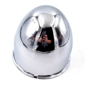 Gorilla Chrome Bullet Style Push Thru 4.25" Dia Wheel Center Cap PN: HC202BT - Picture 1 of 6