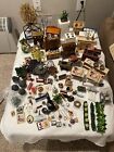 Vntg Lot  Dollhouse Miniature Furniture Plus Accessories. Added Lot