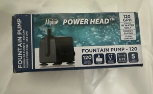 Alpine Power Head Statuary Pump 120 GPH Springbrunnenpumpe - Bild 1 von 6