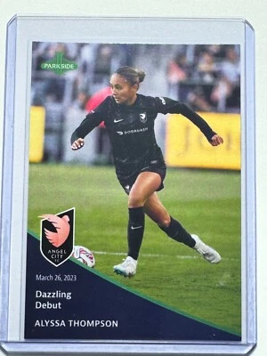 Alyssa Thompson 2023 Parkside NWSL Pronto Angel City FC Week One Rookie Debut #5 - Image 1 of 2