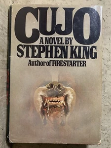 Cujo by Stephen King (1981, Hardcover) 1st Edition Book Club Edition BCE Viking - Picture 1 of 10