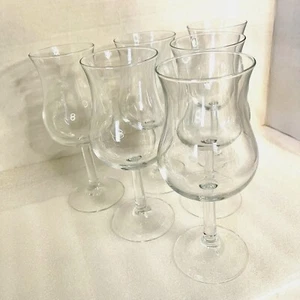 6 Luminarc Wine Taster Glasses 11 oz France by J G Durand Excellent Used Cond. - Picture 1 of 8