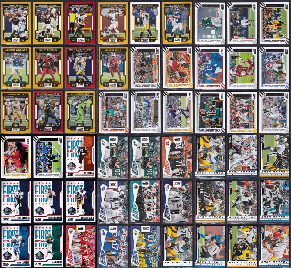 Updated 10/18 - 2023 Panini Score Football - Parallels, Inserts, Base - YOU PICK - Image 1 of 1
