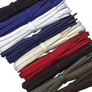 6mm Cordones Planos para Zapatos Informales/Deportivos Gimnasio Botas de Boxeo, Converse.. - Imagen 1 de 14