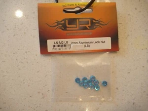 Vintage 2mm Lock Nut Blue For Losi Associated Mini Yeah Racing - Picture 1 of 2