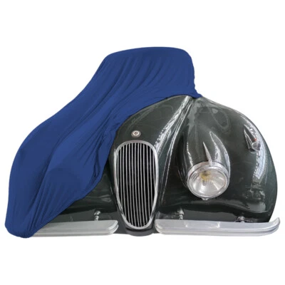 Indoor car cover fits Jaguar XK120 bespoke Le Mans Blue cover Without mirrorp... - Изображение 1 из 4