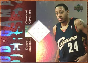 2006-07 UD Reserve Game Jerseys Donyell Marshall UD-DM Cleveland Cavaliers - Picture 1 of 2