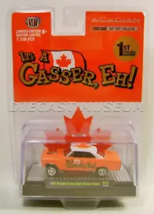 1967 '67 ACADIAN CANSO SPORT DELUXE GASSER EH CANADA M2 MACHINES DIECAST 2021 - Picture 1 of 4