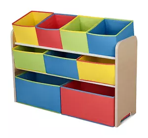 Delta Multi-Color Deluxe Toy Organizer with Storage Bins - Picture 1 of 12