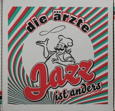 DIE ÄRZTE "Jazz Ist Anders" LP + 7" Single Pizza Karton Reissue 2024 - Bild 1 von 4