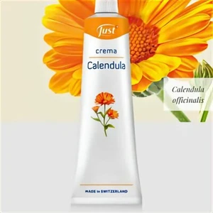 crema calendula just 100ml nuova scottature eritema doposole consegna veloce bio - Foto 1 di 2