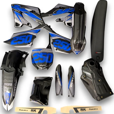 Plásticos Restyle + Asiento + Depósito de combustible + Gráficos Yamaha YZ125 YZ250 2008-2026 Foto 1 de 4