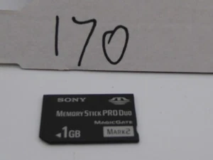 Sony Memory Stick Pro Duo 1GB Mark 2 magicgate mg - Picture 1 of 1