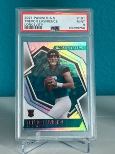 2021 Panini Rookies & Stars TREVOR LAWRENCE RC Longevity /80 PSA 9 Mint #101 - Picture 1 of 2